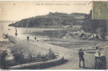 CPA Ile de Bréhat le Port-Clos