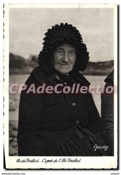 CPSM ILE DE BREHAT capot