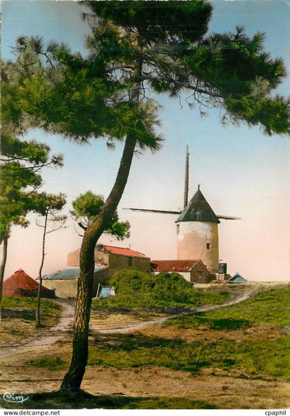 CPM Ile de Noirmoutier La Gueriniere (vendee) un Moulin