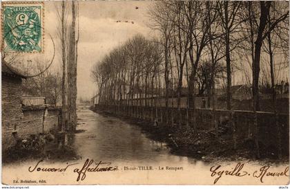 CPA Is-Sur-Tille Le Rempart FRANCE (1375527)