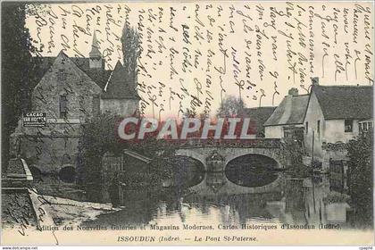 CPA Issoudun Indre Le Pont St Paterne