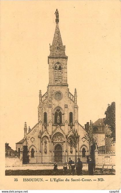 CPA Issoudun L'Eglise du Sacre Coeur