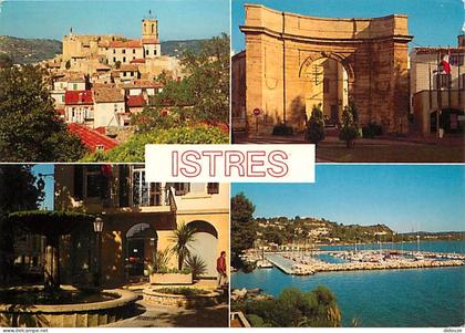 Carte Postale - 13 - Istres - Multivues - Flamme Postale de Istres - CPM - Voir Scans Recto-Verso - Poscard - Carta Post
