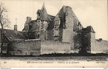 Environs de Jargeau - Chateau de Queuvre - CPA