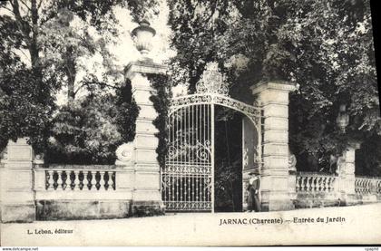 CPA Jarnac Entree du Jardin