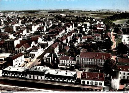 Carte Postale - 54 - Jarny - En avion au-dessus de Jarny - Le quartier de la gare - vue aérienne - Mention Photographie