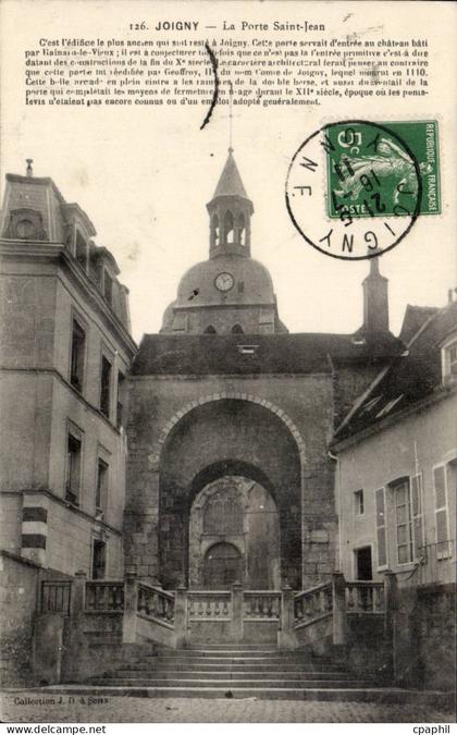 CPA Joigny La porte St Jean
