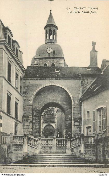 CPA Joigny (Yonne) la Porte Saint Jean