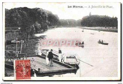CPA La Marne A Joinville le Pont