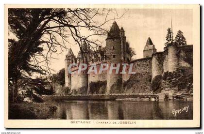 CPA Bretagne Chateau De Josselin