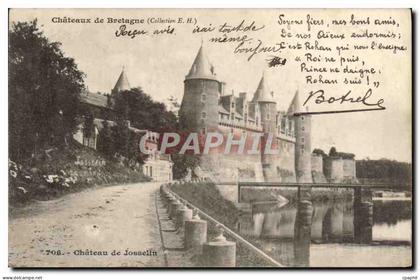 CPA Chateau de Josselin Botrel