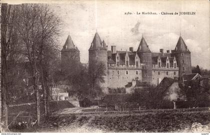 CPA Le Morbihan Chateau de Josselin