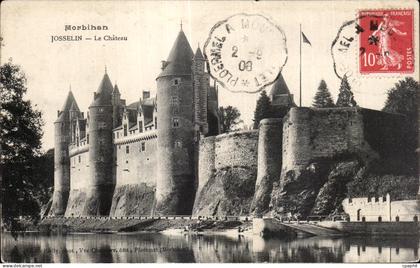 CPA Morbihan Josselin Le Chateau