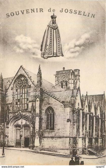 CPA Souvenir de Josselin