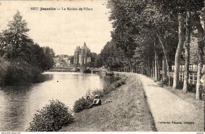 Josselin CPA La riviere de L'Oust