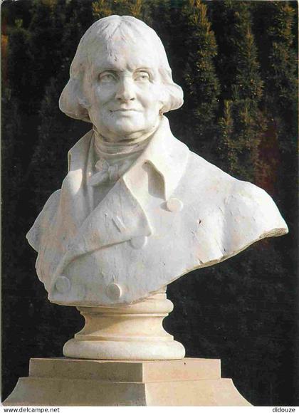 Carte Postale - 78 - Jouy en Josas - Buste Oberkampf - Fondateur de la Manufacture des toiles de Jouy en 1760 - Arts scu