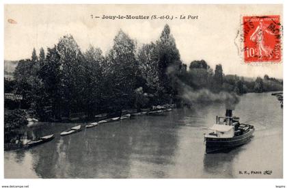 95 - JOUY le MOUTIER -- Le port