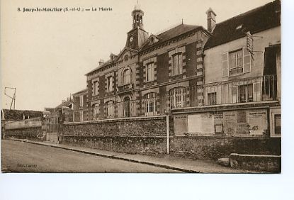 JOUY le MOUTIER -  la mairie