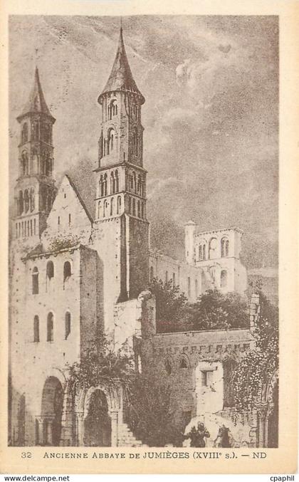 CPA Ancienne Abbaye de Jumieges