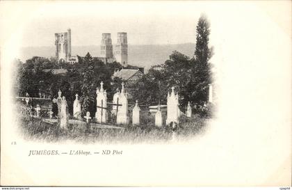 Jumieges CPA L'abbaye