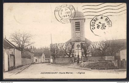 CPA Juzennecourt, L`Église