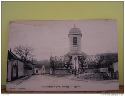 JUZENNECOURT (HAUTE MARNE) L´EGLISE