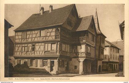 CPM Kaysersberg Maison Renaissance