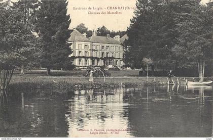 CPA Chandai environs de L'Aigle Château de Masselins