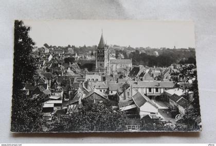 Cpsm 1957, l'Aigle, Laigle, vue générale et l'église, Orne 61