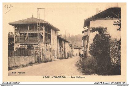 AYZP4-0414-38 - L'ALBENC - Les sablons