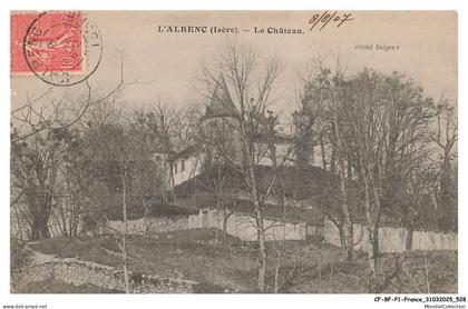 CF-BFP1-0265-38 - L'ALBENC - Isère - Le château