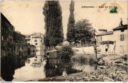 CPA L'ARBRESLE Quai des Frenes (463242)
