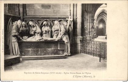 L'epine CPA Sepulcre de Notre SEigneur Eglise Notre Dame de l'epine