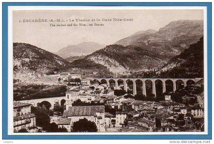 06 - L'ESCARENE -- Le Viaduc et la Gare .....