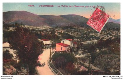 BBZP1-0007-06 - L'ESCARENE - La vallee de l'Escarene par le col