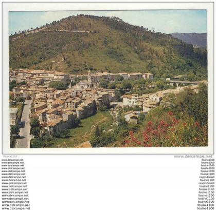 carte ( format 15 x10,5 ) de  l' escarène ( col de braus )