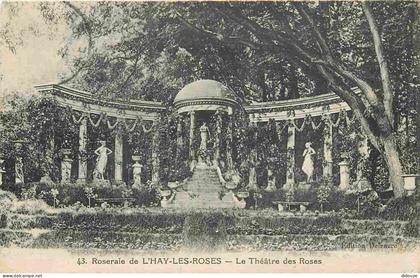 Carte Postale - 94 - L'Hay les Roses - La Roseraie - Le Théâtre des Roses - CPA - Voir Scans Recto-Verso - Poscard - Car