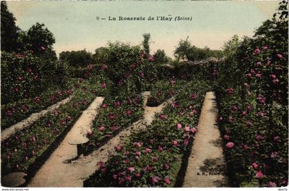 CPA L'Hay les Roses Roseraie (1348966)