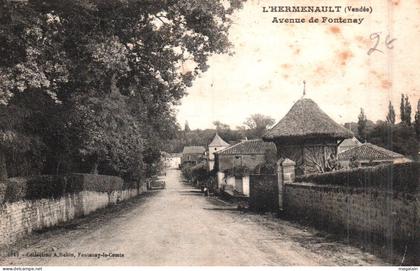 L'Hermenault : avenue de Fontenay