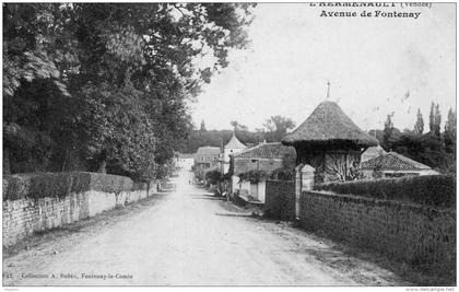 L'Hermenault : rotue de Fontenay