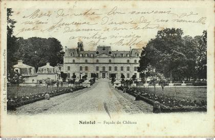 Nointel - Facade du Chateau CPA