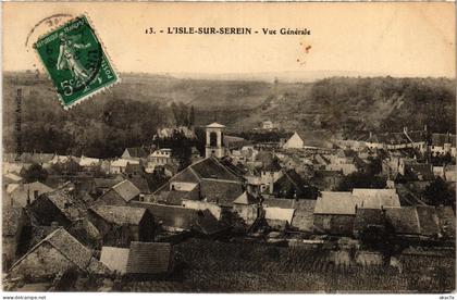 CPA L'Isle sur Serein vue generale (1478484)