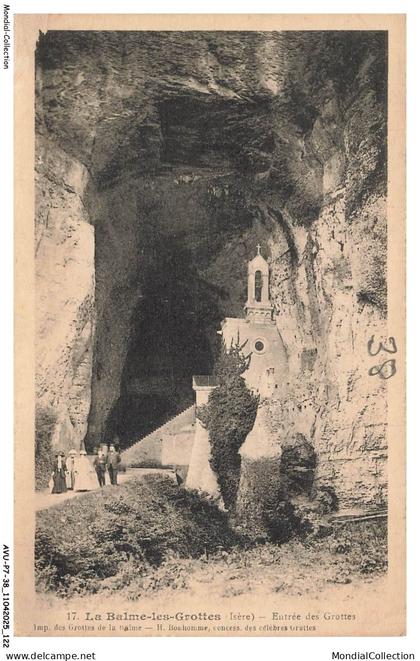 AVUP7-0457-38 - LA BALME-LES-GROTTES - Entrée des grottes