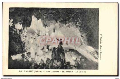 CPA La Balme Les Grottes Interieur Le Moine
