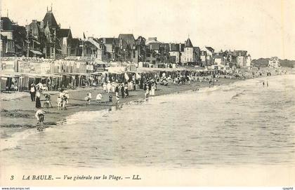 CPA la Baule Vue Generale sur la Plage