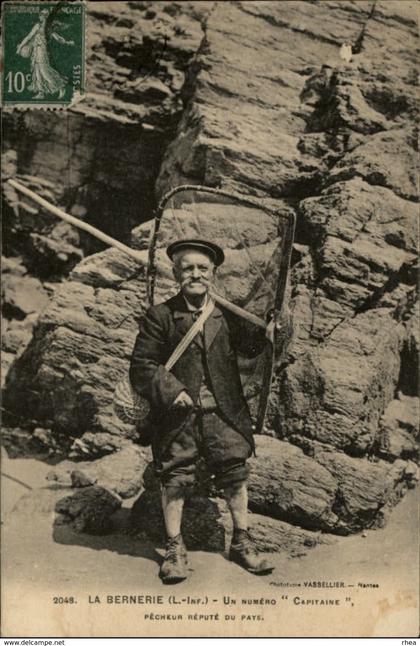 44 - LA BERNERIE-EN-RETZ - pêcheur