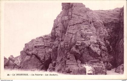 CPA La Bernerie La Patorie Les Rochers