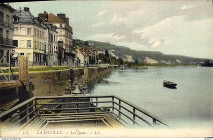 CPA La Bouille Les Quais