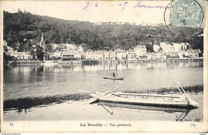 CPA La Bouille Vue Generale