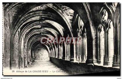CPA La Chaise Dieu Abbaye Le cloitre